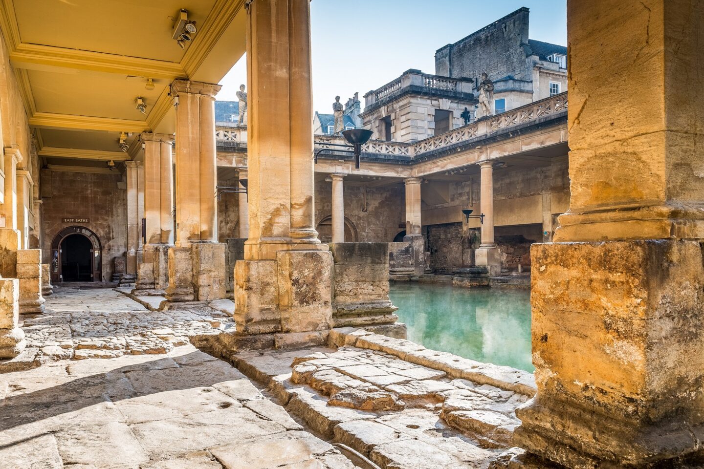 Roman Baths, Bath is perfect as an educational day trip.