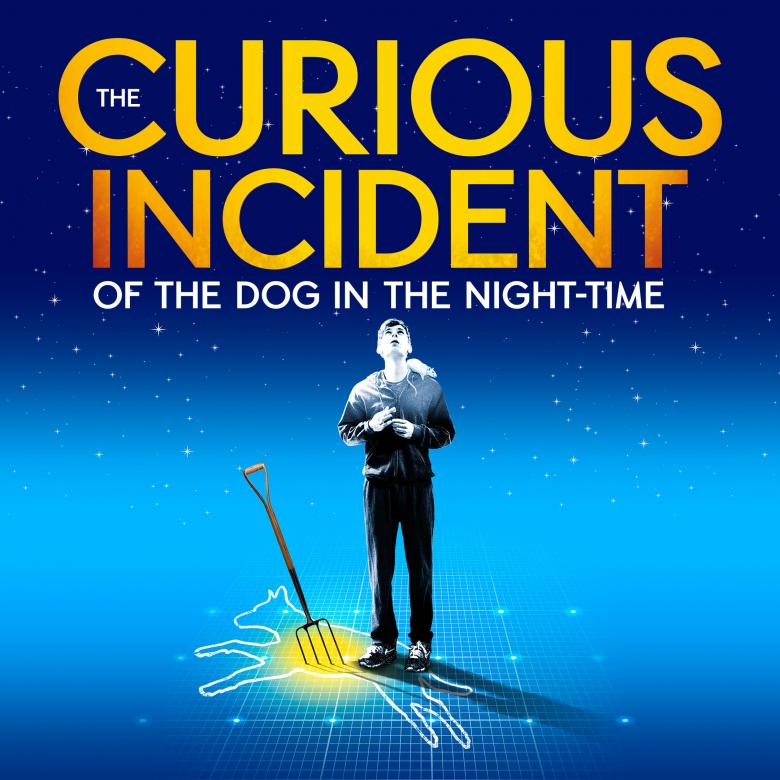 The Curious Incident of the Dog In The Night-Time. Showing Christopher and the Outline of Wellington