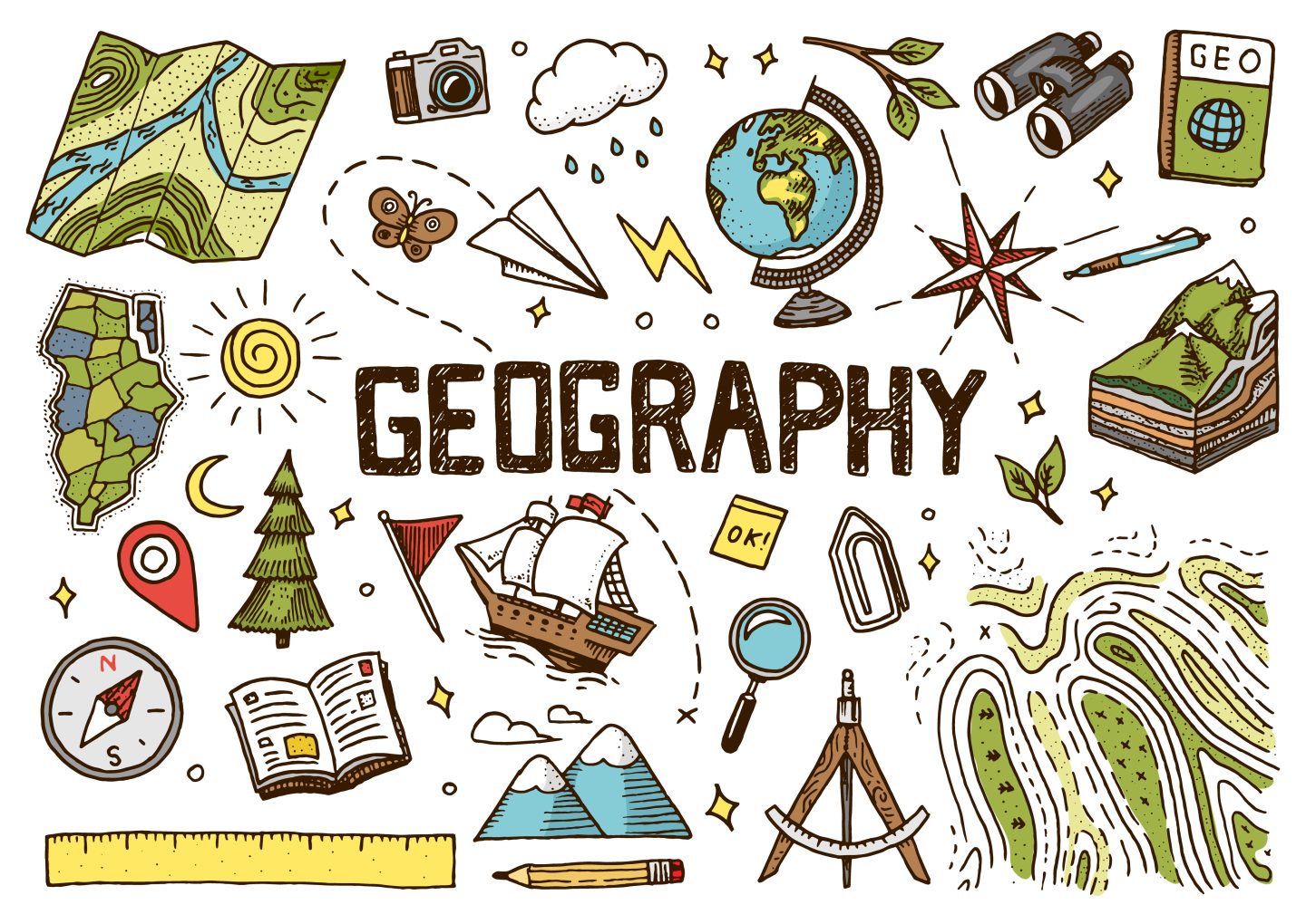 GCSe Geography Doodle 